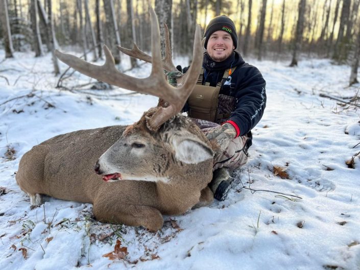 Tyler with wide 9 buck