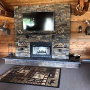 The Wilderness Reserve Lodge fireplace