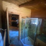 Bathroom 2 wolf cabin