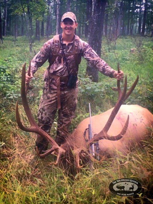 Trophy Elk from Guided Hunt